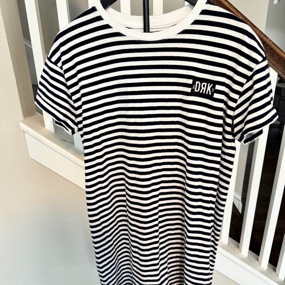 DRK Black & White Cotton Mini Dress